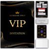 Carte invitation VIP à gratter – Lola et Louis