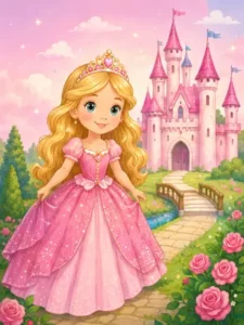 Anniversaire princesses - Lola et Louis