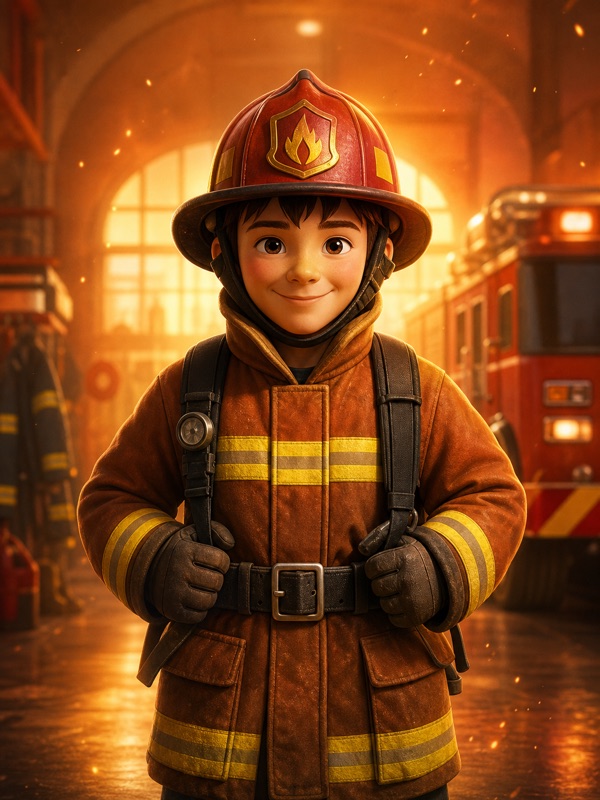Univers anniversaire pompiers